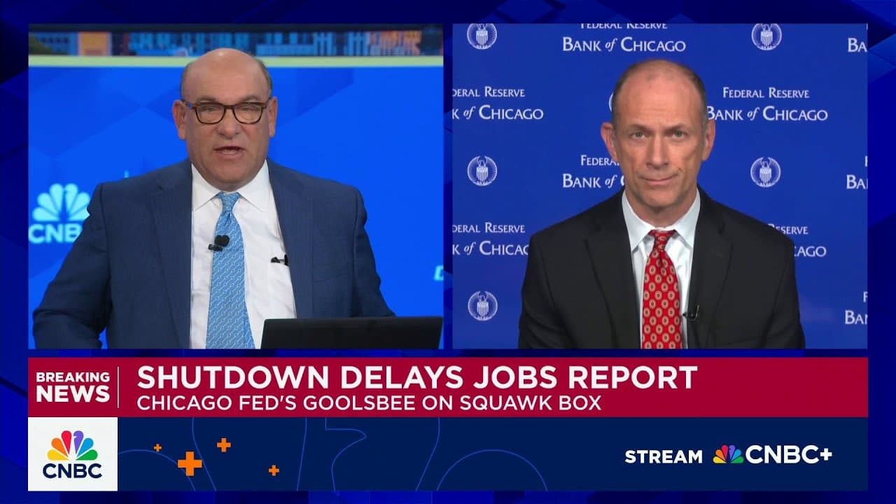 Chicago Fed President Goolsbee: I'm a little wary about front-loading too many rate cuts