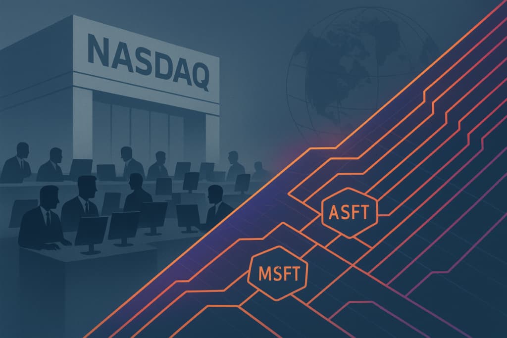 Nasdaq's Token Gamble