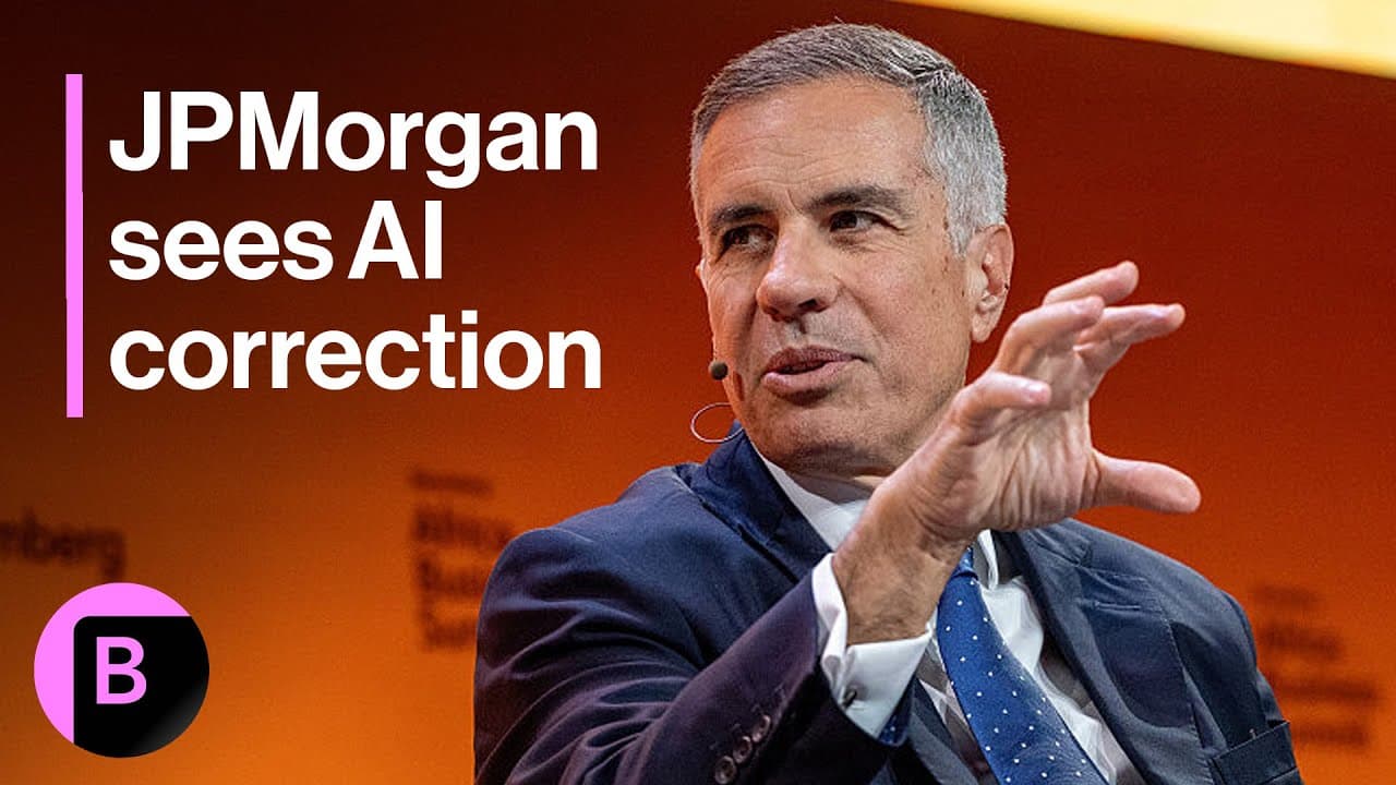 AI Stocks: JPMorgan's Daniel Pinto Sees Likely Correction in Valuations
