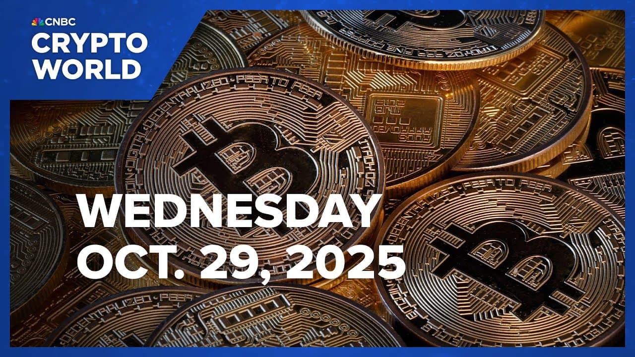 Bitcoin and ether fall as Fed cuts rates for the second time in 2025: CNBC Crypto World
