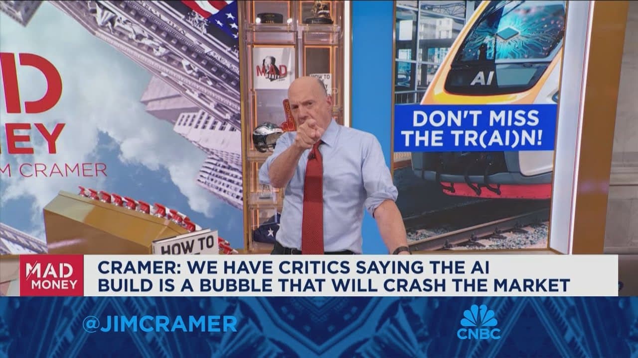 I trust Jensen Huang's judgement, father of generative AI: Jim Cramer