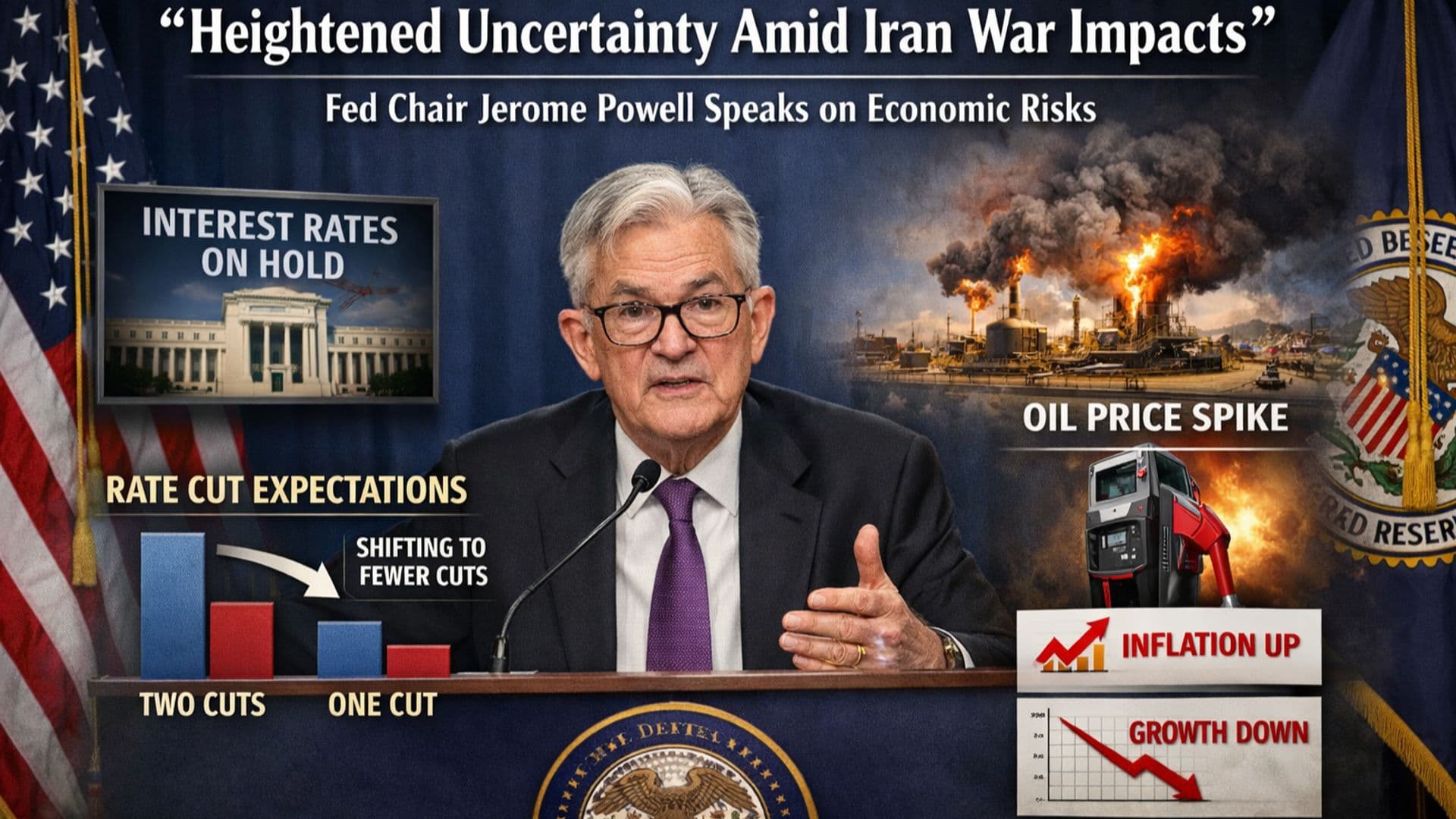 ‘If we were ever to skip an SEP, this is a good one' – Fed Chair Powell sees heightened uncertainty amid Iran war impacts