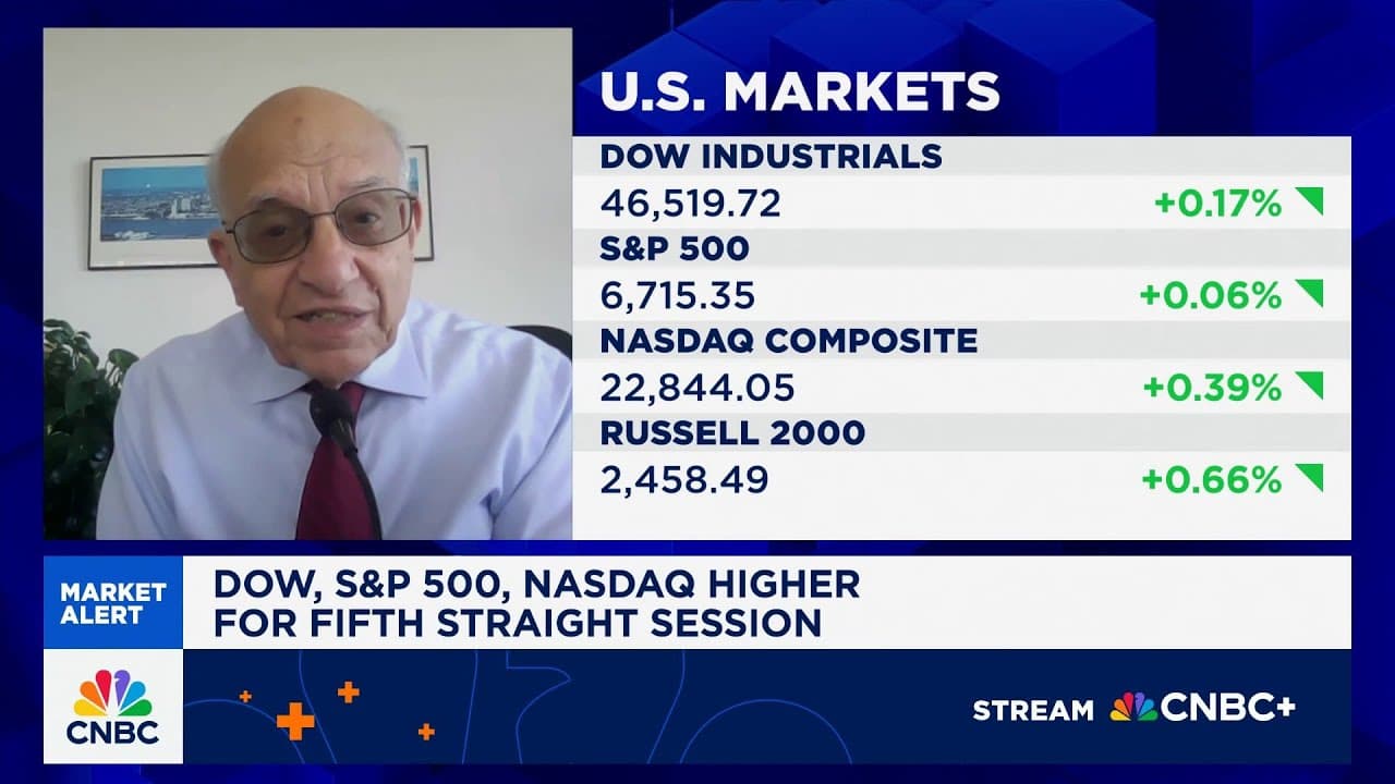 Market trend remains intact despite government shutdown, says Wharton's Jeremy Siegel