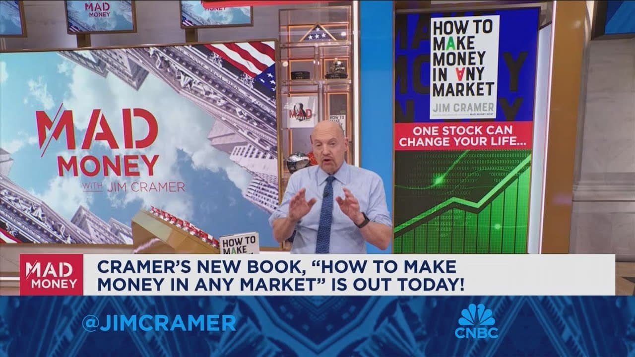You must learn to trust the market, says Jim Cramer
